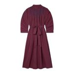 DÔEN Ranger Belted Organic Cotton Midi Dress Rossendale Valley Plaid Size Small Photo 1