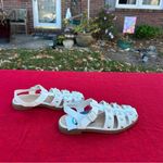 Universal Threads Women's Winnie Studded Fisherman Sandals - Universal Thread Off-White size 8.5 Photo 4