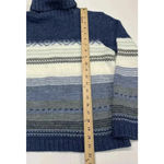 Fashion Bug Vintage  Acrylic Turtleneck Sweater Striped USA Made Size Small Photo 10