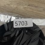 EXPRESS  Shirt Womens 6 Black Peplum Romantic‎ Feminine Neutral Dark Fairy Edgy Photo 5