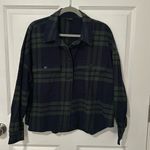 Banana Republic  cropped flannel Photo 0