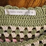 Altar'd State Altar’d State Cottagecore Crochet Granny Square Tank Top Size Small Photo 6