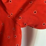 ASTR THE LABEL Red Floral Dot-Print Wrap Top Photo 11