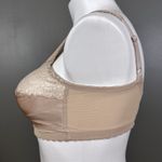 Glamorise MagicLift Original Support Bra Size 38C Beige Wireless Unlined 1000 Photo 3