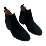 Modern Vintage Women's Suede Black Bootie Boots 7.5 New Photo 0