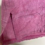 Hand dyed hand painted handmade boho Lagenlook blouse by Heather Reid Clothing Pink Size L Photo 7