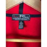 Lauren Active Ralph Lauren Bright Red Full Zip Fleece Black Details Size Medium Photo 6