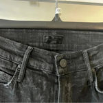 Mother The Mid Rise Dazzler Ankle Jeans – Zip In Flames – Size 26 Red Photo 6