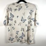 Fashion Bug Vintage  Butterfly Button Up Short Sleeve Knit Sweater Women’s 22/24‎ Photo 6