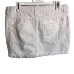 We The Free - #317 Fringe Hem Distressed Jean Skirt Photo 3