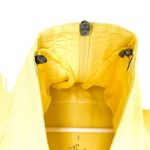 Bonita Basic Susi Yellow Activewear Jacket with Floral Scarf Size Large Photo 8