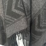 American Eagle  Outfitters Dark Gray Boho Fringe Trim Cardigan Women Sz OS Photo 7