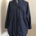 Brandy Melville  Rare Blue Jacket Anorak Zippers Coat Photo 0