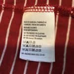 American Eagle  Shirt Womens XS Red‎ White Striped Soft & Sexy Tee Basic Casual Photo 5