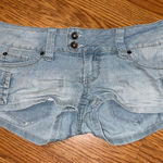 Ymi Vintage  low rise light wash denim shorts Photo 0