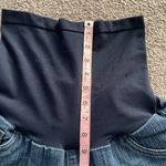 Motherhood Maternity Oh Baby By  Pregnancy Jean Capris With Belly Band | Medium Photo 5