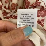 Tularosa  Revolve Red Floral Paisley Ashby Ruffle Trim Romper Sz M Photo 8