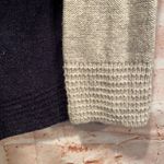 Madewell back zip hi low pullover sweater M grey Photo 10