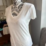 Mossimo Supply Co Mossimo size medium white V neck top Photo 1
