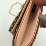 ALDO  Rose Gold Rhinestone Evening Crossbody Clutch Purse OS Photo 11