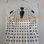 Akris Punto  White Black Square Dot Print Dress and Jacket set size 8 Photo 13
