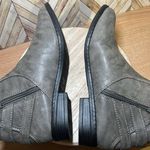 Rocket Dog  Marko Heirloom Gray Laser Cut Buckle Ankle Bootie Rounded Toe Side Zip Photo 6