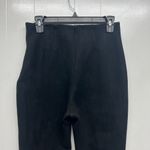 Babaton Aritzia Women's High Rise Faux Suede Black Pants Size 6 Stretch Neutral Photo 5