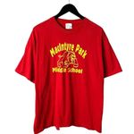 Hanes Vintage Y2K MacIntyre Park Middle School Bulldog T-Shirt XL Crew Neck Red Photo 1