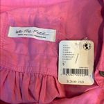 We The Free Free People Freya Poplin Top in Pink Size Small NWT Photo 10