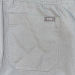FIGS Yola High Waisted Skinny Scrub Pants Light Grey XS/P Healthcare Medical Photo 4