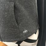 Alo Yoga Tao Cream Sherpa Fleece Lined Asymmetrical Zip Jacket Photo 1