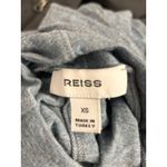 Reiss light weight Wool Blend Sweater Pullover Mock neck XS Blue Cinched Photo 5