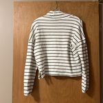 Paper Crane Striped Cotton Sweatshirt Photo 1
