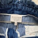 Hayden  Los Angeles Distressed Denim Skirt Medium Photo 3
