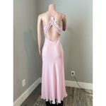 D'ELEGANCE LINGERIE Slip PINK SPAGETTI MEDIUM MAXI FLORAL LACE LIGHTWEIGHT#95 Photo 5
