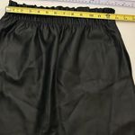 ZARA Black Paperbag Waist Pull-On Mini Skirt Size Small Photo 2