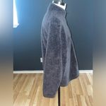 H&M Womens Long Sleeve Sherpa Pullover Quarter Zip Fuzzy Fleece Sweatshirt Large Photo 3