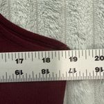 Bold Elements  Sleeveless Bodycon Knit Dress Womens XL Burgundy Wine Stretch NWT Photo 5