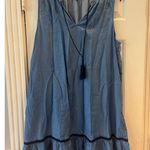 Crown & Ivy Western Cowgirl Festival Dress Women XL Tassel Fringe Aztec Concert Photo 0