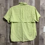 Columbia  PFG Lime Green Short Sleeve Vented Lightweight Fishing Shirt Photo 4