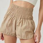 FP Movement By Free People Shorts Size Medium, Metallic Blush Pink Photo 0