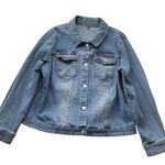 Gitano Denim Jean Jacket Blue Plus 18w Oversized Vintage 80s streetwear stretch Photo 6