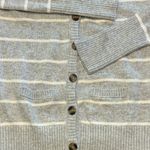 Hollister VTG Y2K long sleeve button up iconic logo striped preppy cardigan L Photo 6