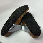 Birkenstock Gizeh Birko-Flor - Silver Metallic Sandals 38 Photo 4