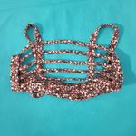 Full Tilt floral caged back fashion bralette Photo 2