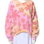 Collina Strada floral-print round hem crewneck sweatshirt size XS extra small Photo 9