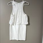 American Eagle Outfitters White Sleeveless Crop Mini Dress Photo 1