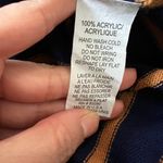 Cotton Emporium Nautical Striped Bi-color Sweater Navy Mini Dress Sz L Photo 4