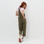 Aerie  Lightweight Rolled Leg Overalls Size Large Comfy Casual Minimal Photo 1