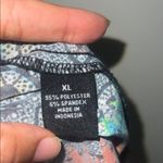 MSK XL Multicolor Sleeveless Geometric Pattern Dress Green Photo 7